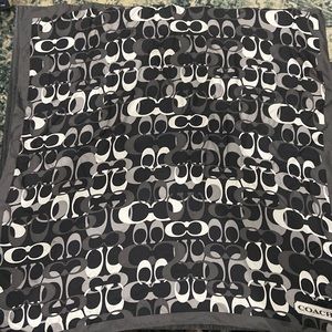 Coach Silk Scarf